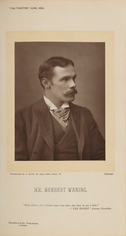 Herbert waring (herbert waring rutty) npg ax28835