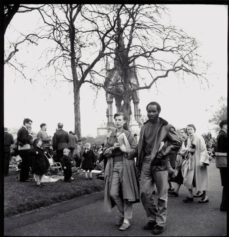 'anti nuclear march of aldermaston' npg x135516