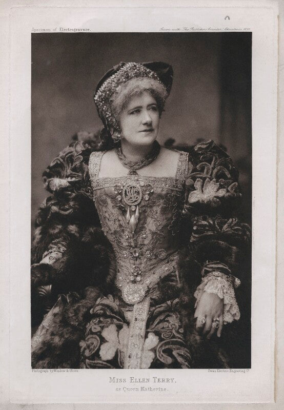 Ellen terry as queen katherine in 'henry viii' npg x26818