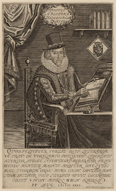 Francis bacon, 1st viscount st alban npg d27996