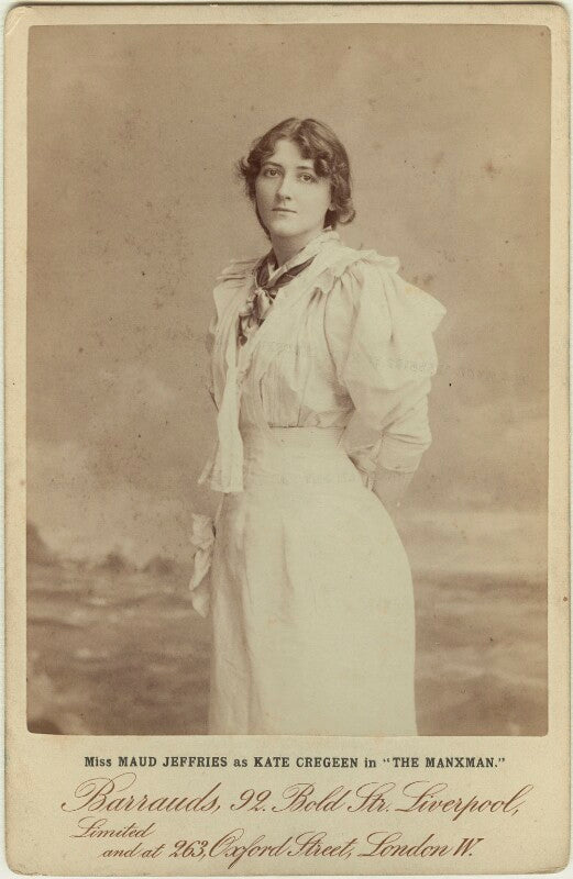 Maud jeffries as kate cregeen in 'the manxman' npg x18861