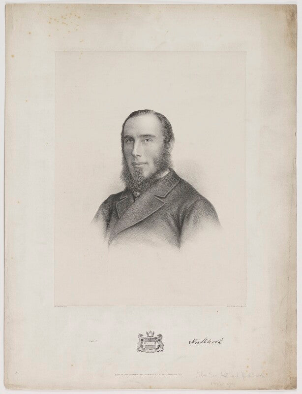 Thomas george baring, 1st earl of northbrook npg d38777