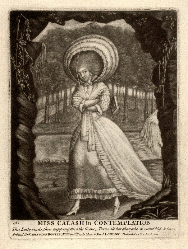 Miss calash ('miss calash in contemplation') npg d1185