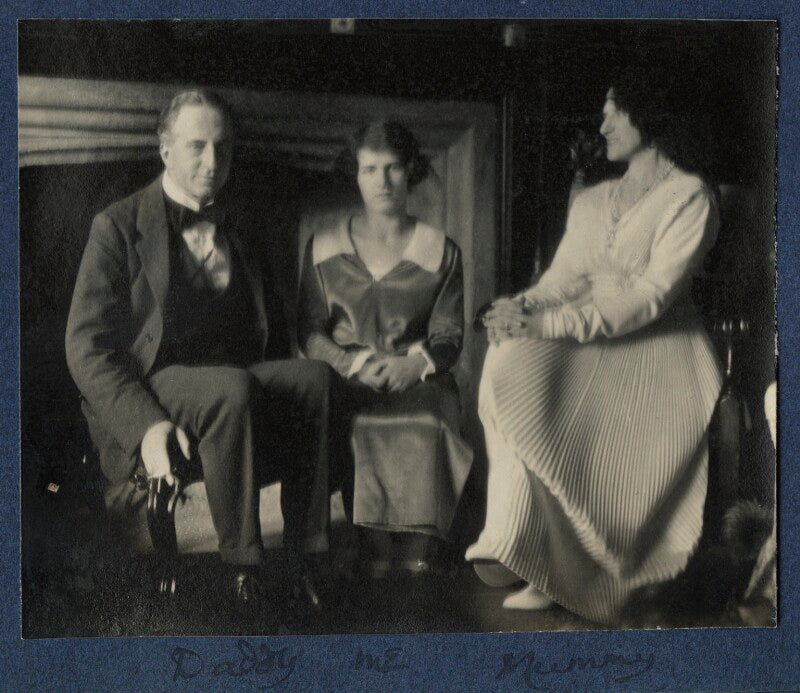 The morrell family (philip edward morrell; julian vinogradoff (née morrell); lady ottoline morrell) npg ax141743
