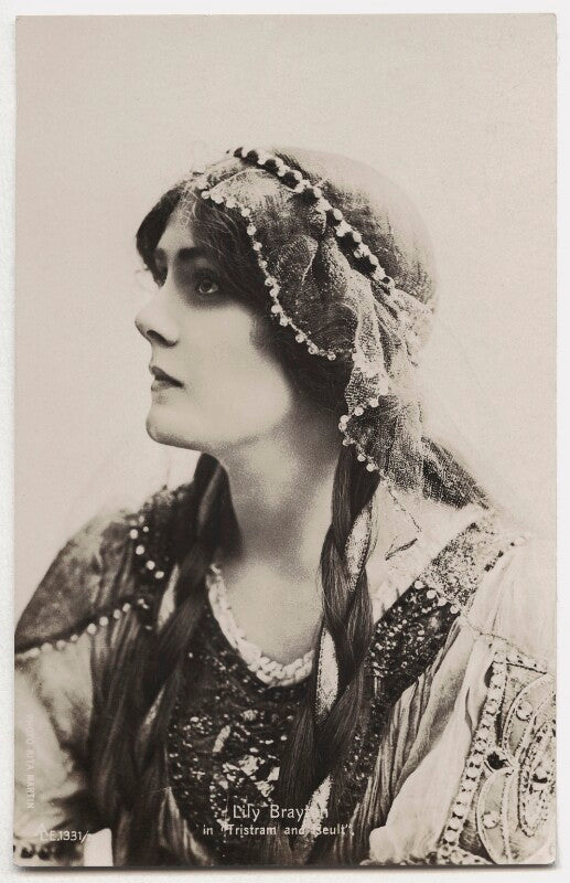 Lily brayton as iseult in 'tristram and iseult' npg x131449