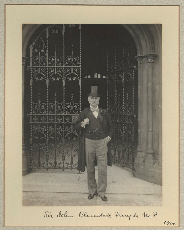Sir john blundell maple, 1st bt npg x31611