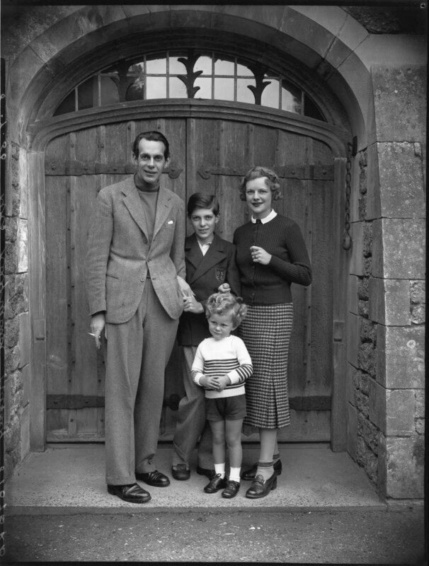 The massey family (raymond massey; geoffrey massey; daniel massey; adrianne allen (adrianne massey)) npg x31156