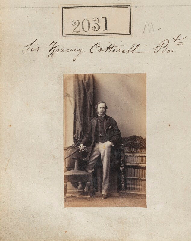 Sir geers henry cotterell, 3rd bt npg ax51421