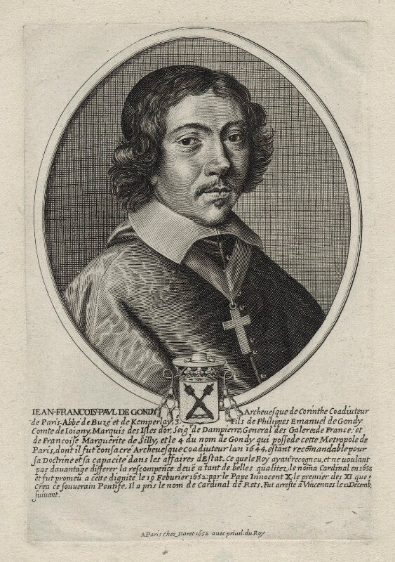 Jean françois paul de gondi, cardinal de retz npg d30733
