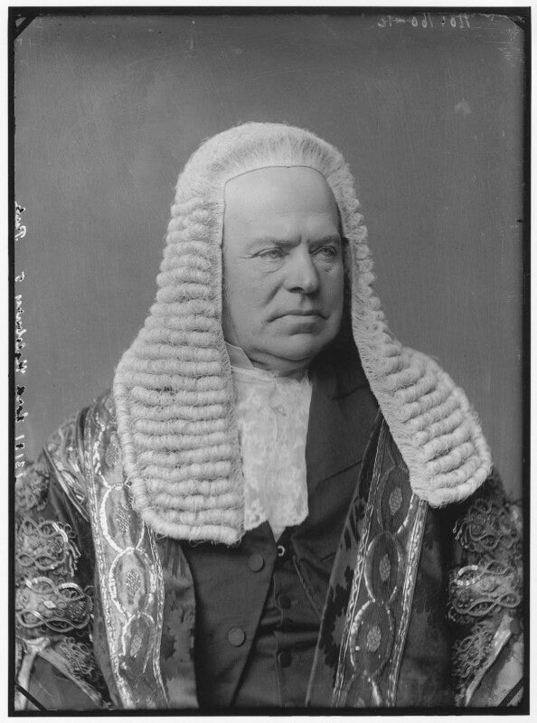 Hardinge stanley giffard, 1st earl of halsbury npg x96428