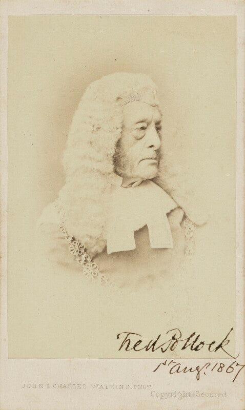 Sir (jonathan) frederick pollock, 1st bt npg ax9704