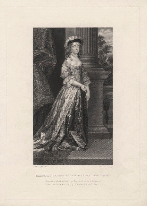 Margaret cavendish (née lucas), duchess of newcastle upon tyne npg d5345