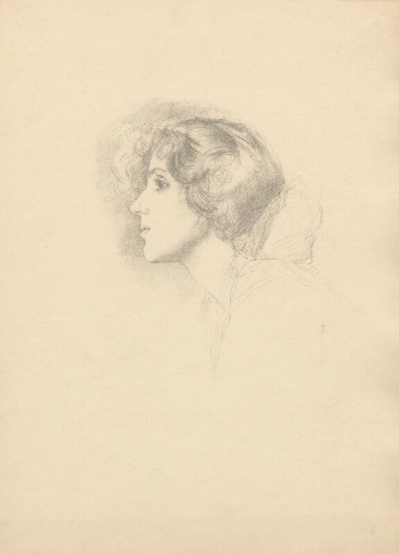 Mrs patrick campbell npg d23394