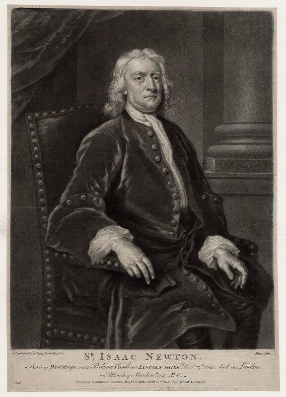Sir isaac newton npg d27324