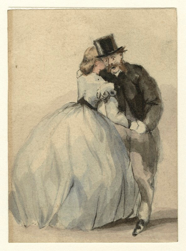 Unknown man and woman npg d23232