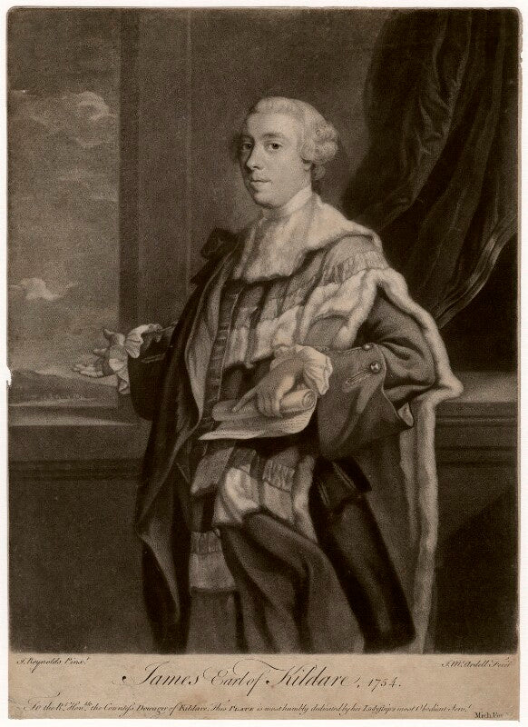 James fitzgerald, 1st duke of leinster when earl of kildare npg d5057