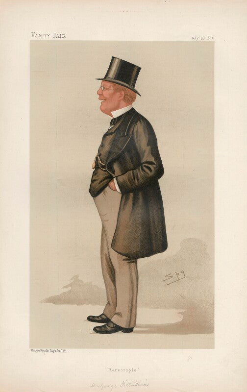 George pitt lewis ('statesmen. no. 522.') npg d44334