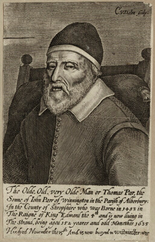 Thomas parr npg d28495