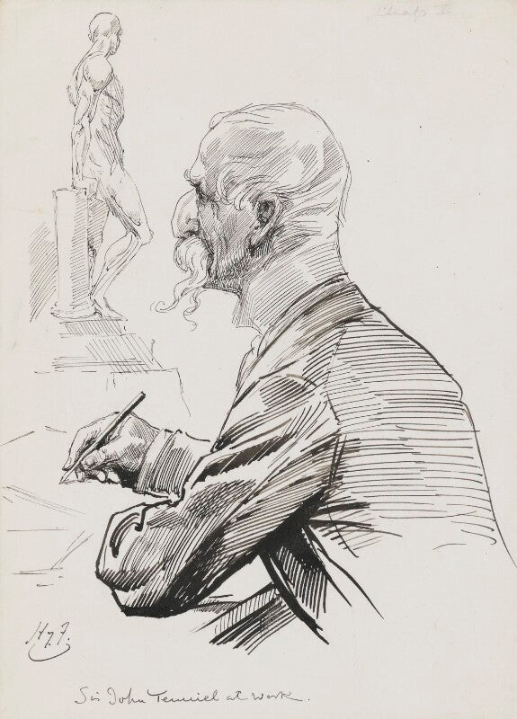 Sir john tenniel npg 3526