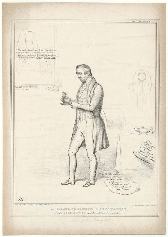 John campbell, 1st baron campbell of st andrews ('a distinguished teetotalist') npg d32568