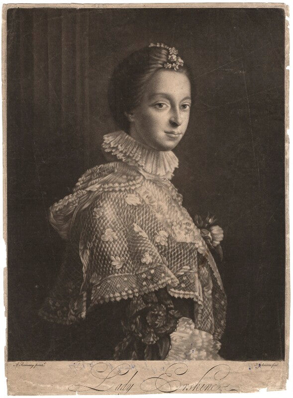 Janet (née wedderburn), lady erskine npg d1865