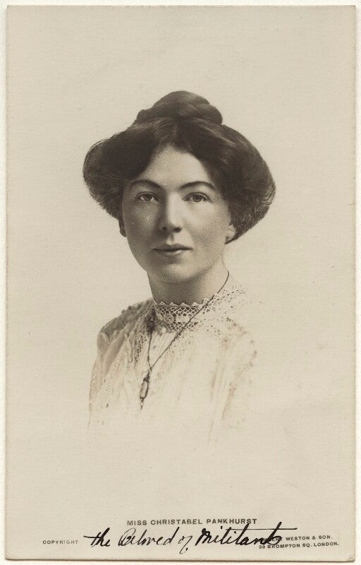 Dame christabel pankhurst npg x32605