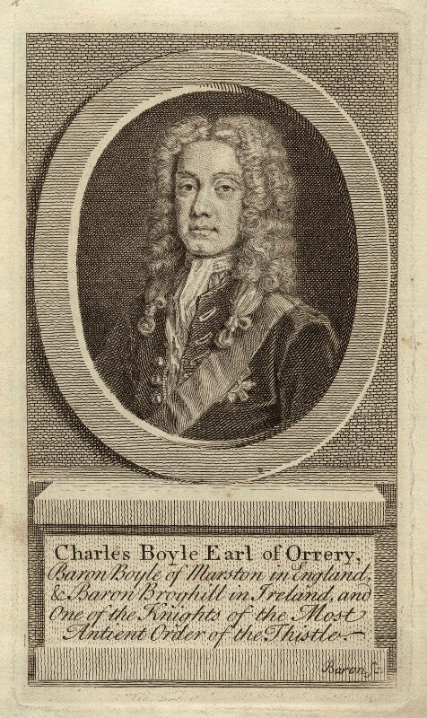 Charles boyle, 4th earl of orrery npg d36124