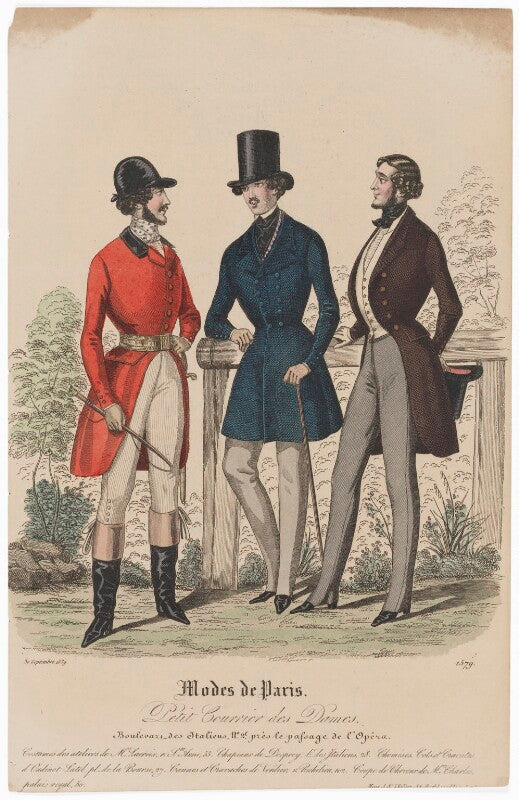 'modes de paris', 30 september 1839 npg d47847