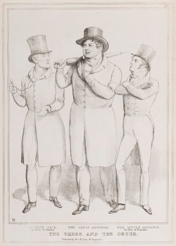 The three and the deuse (john lawless; daniel o'connell; richard lalor sheil) npg d40943