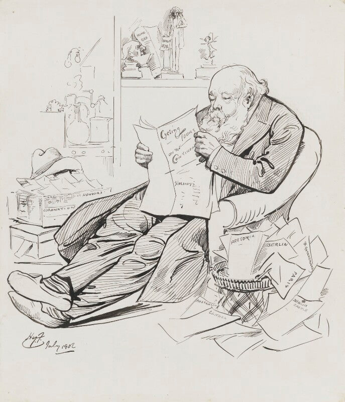 Robert gascoyne cecil, 3rd marquess of salisbury npg 3603