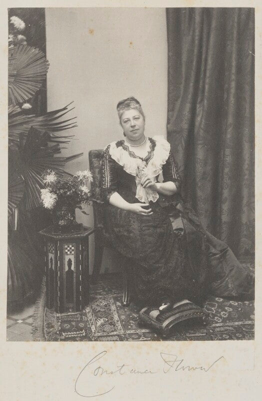 Constance flower (née de rothschild), lady battersea npg ax15601