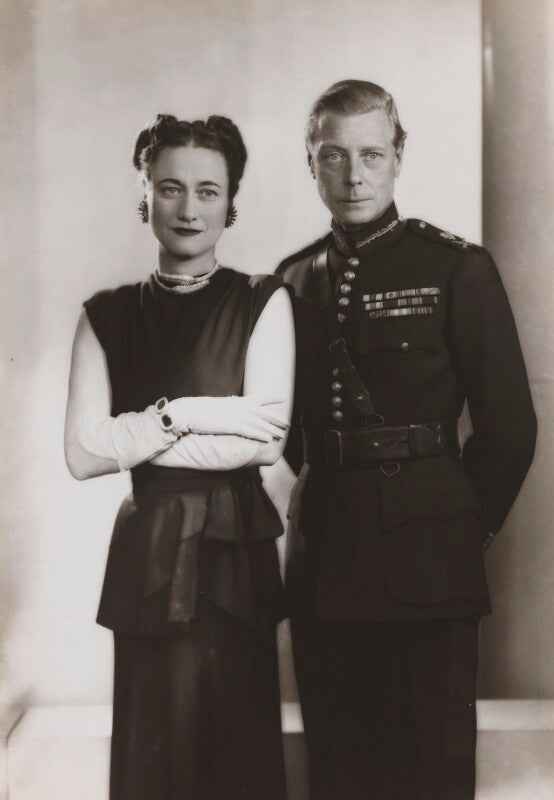 Wallis, duchess of windsor; prince edward, duke of windsor (king edward viii) npg x35867