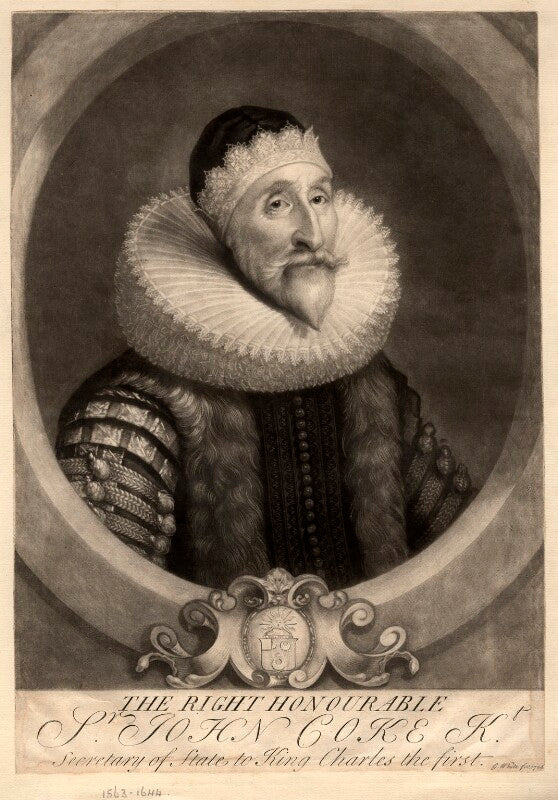 Sir john coke npg d1490