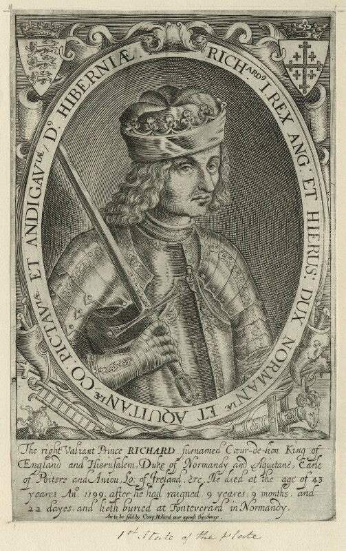 King richard i ('the lionheart') npg d23635