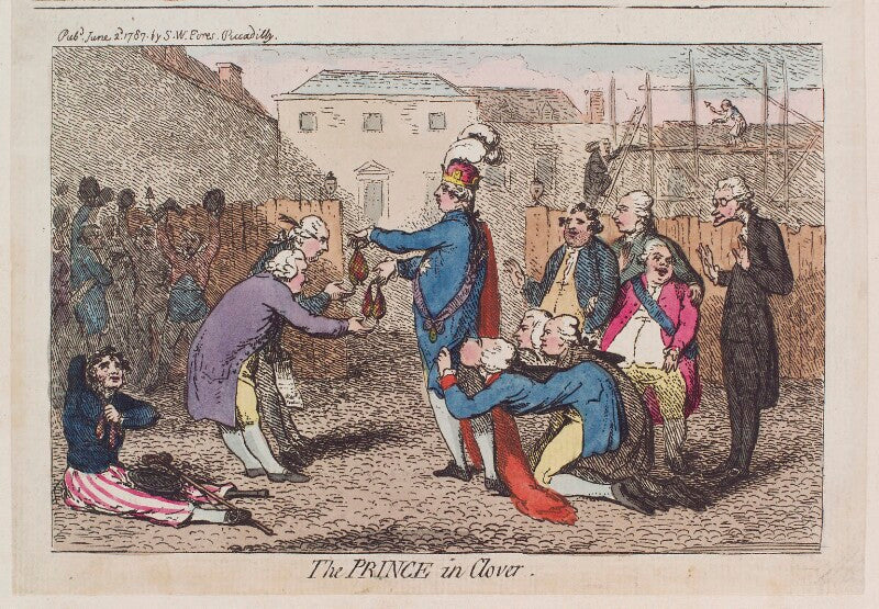 'the prince in clover' npg d12363