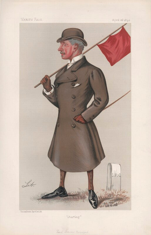 Lord marcus de la poer beresford ('men of the day. no. 468.') npg d44487