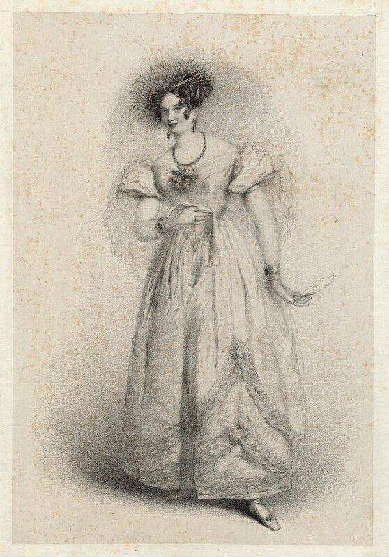 Eliza paton as rosina in 'the barber of seville' npg d22442
