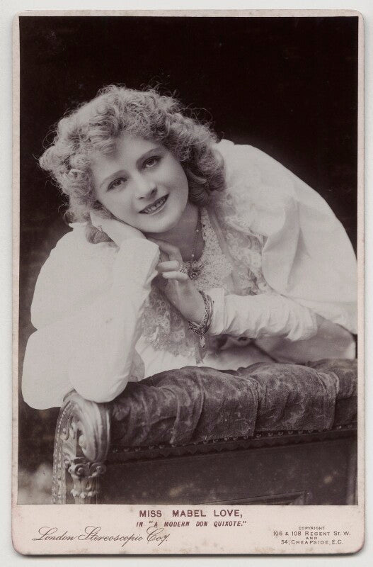 Mabel love in 'a modern don quixote' npg x12571