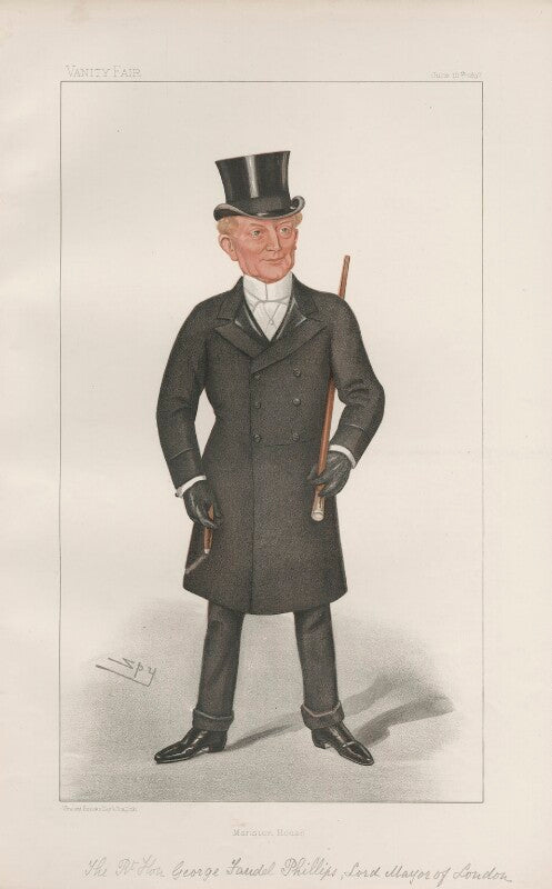 George faudel faudel phillips ('men of the day. no. 683.') npg d44859