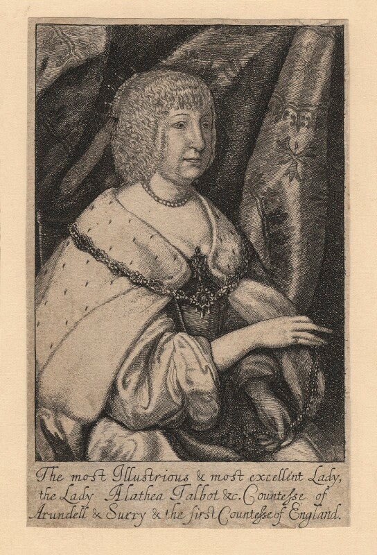 Aletheia talbot, countess of arundel npg d18370