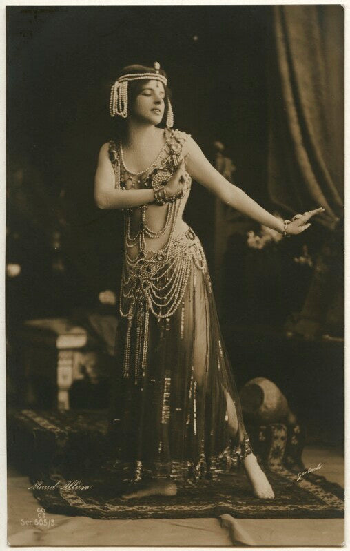 Maud allan as salome in 'the vision of salome' npg ax160370