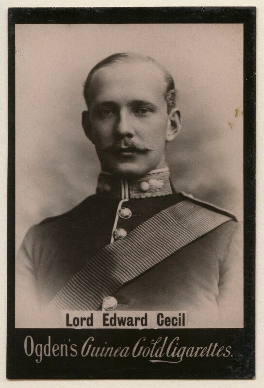 Lord edward herbert gascoyne cecil npg x197998