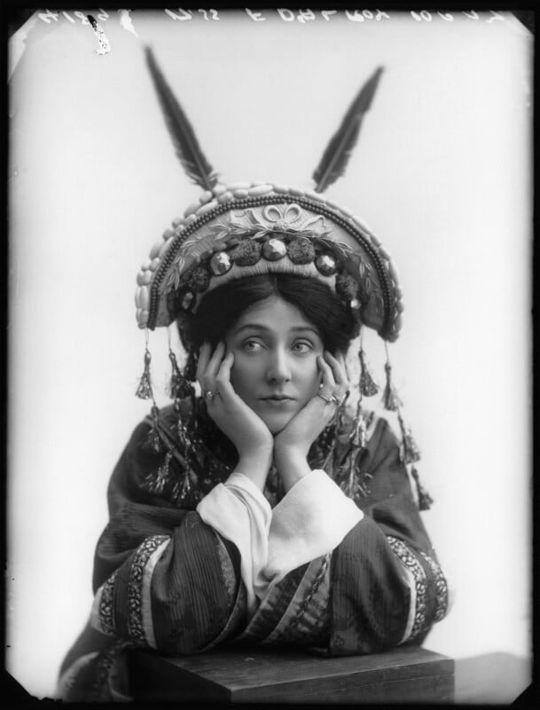 Evelyn d'alroy as turandot in 'turandot, princess of china' npg x102577