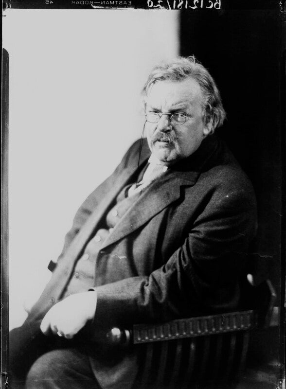 G.k. chesterton npg x10765