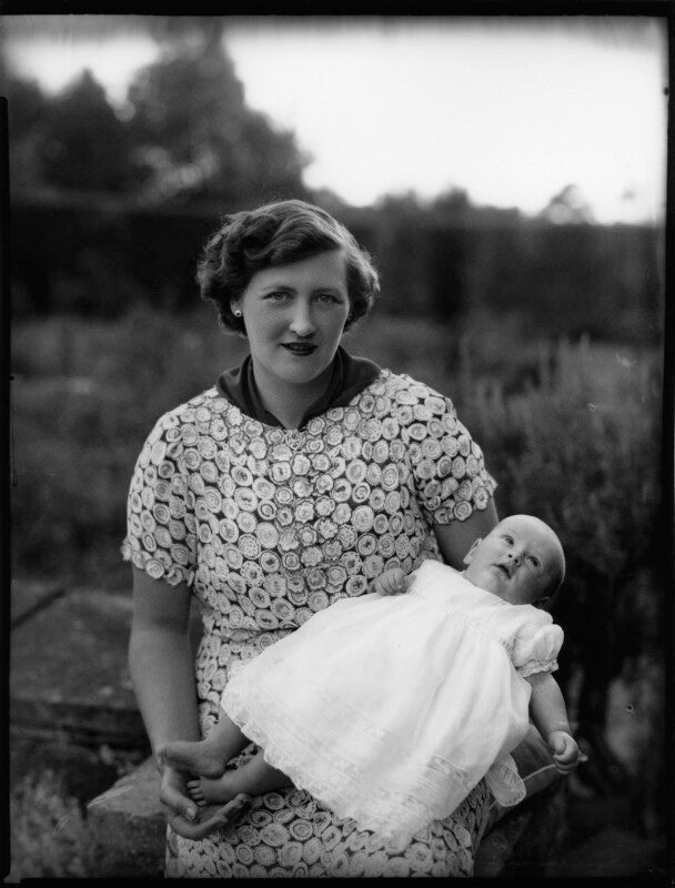 Lady helen smith (née pleydell bouverie); antony frederick smith npg x153154