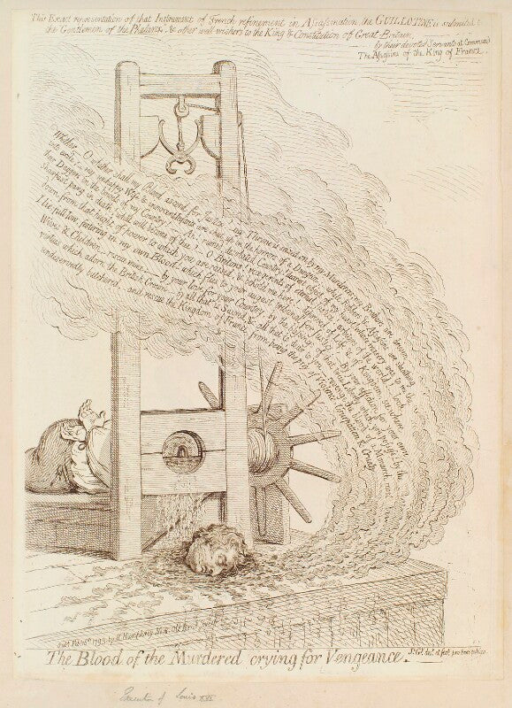 Louis xvi, king of france ('the blood of the murdered crying for vengeance') npg d12471