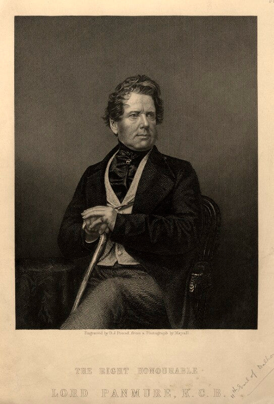 Fox maule ramsay, 2nd baron panmure and 11th earl of dalhousie npg d10719