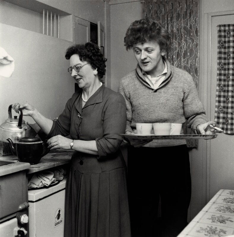 Wee willie harris with his mother npg x136341