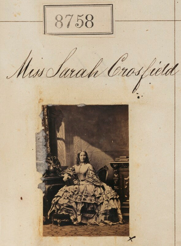 Sarah crosfield ('miss sarah crossfield') npg ax58581
