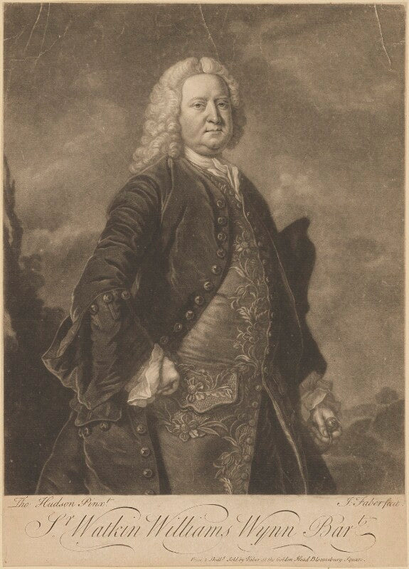 Sir watkin williams wynn, 3rd bt npg d8959